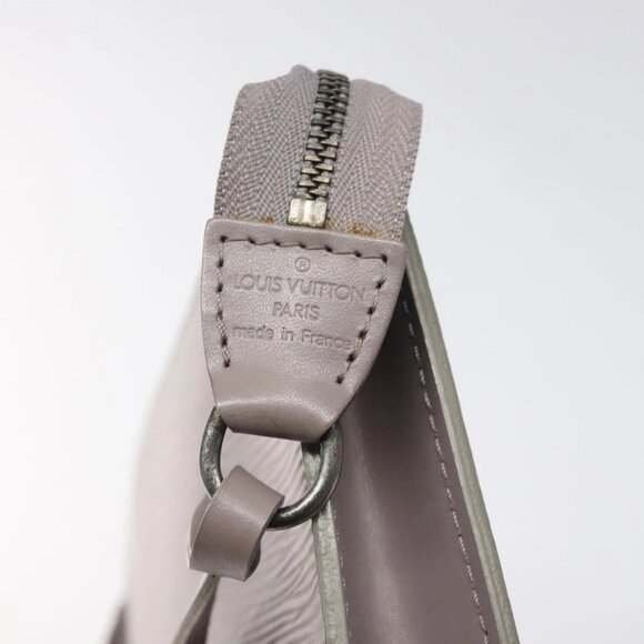 LOUIS VUITTON Epi Pochette Accessoires Accessory Pouch Lilac Auth - Picture 10 of 16